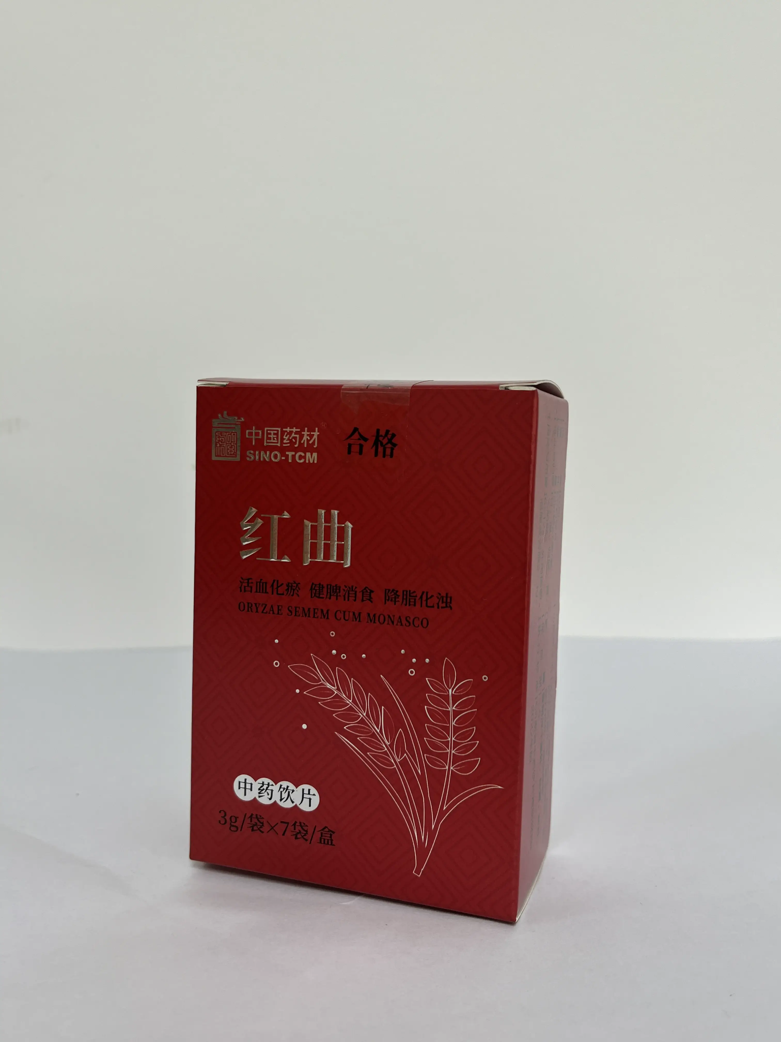 中国药材 红曲 传统中药原料 3g / 袋 ×7 袋 / 盒